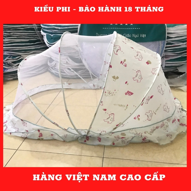 Mùng chụp chống muỗi cho bé⚡siêu bền⚡- màn chụp gấp gọn cho bé sơ sinh, trẻ nhỏ bé lớn chống côn trùng hàng việt nam chuẩn đẹp kho kiều phi