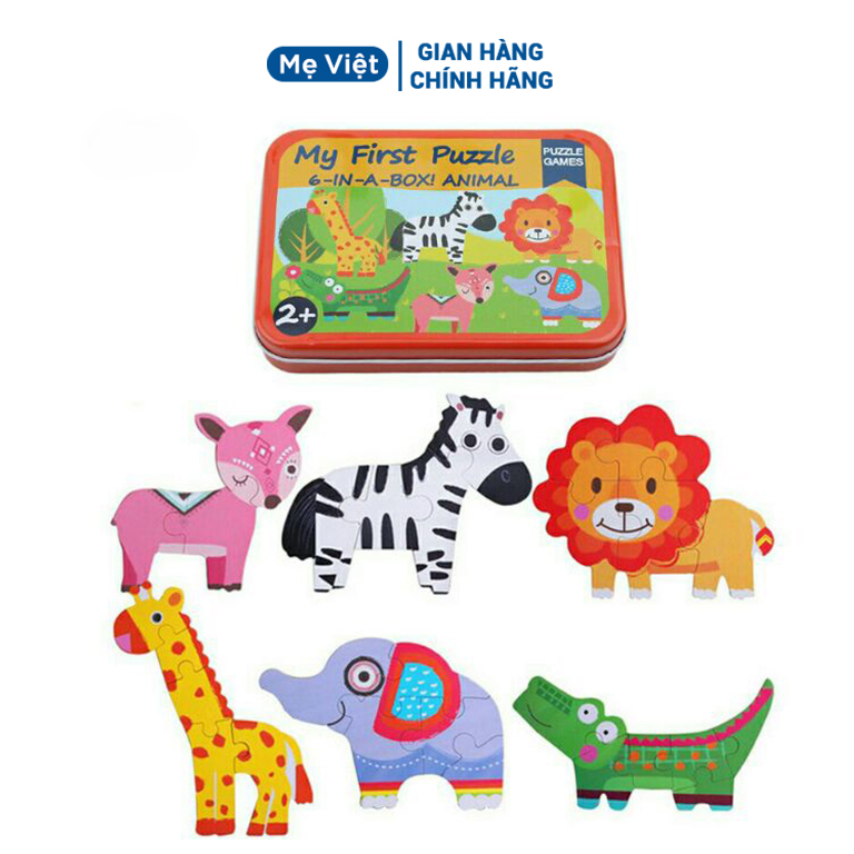 Đồ Chơi Ghép Hình My First Puzzle, Giúp Bé Phát Triển Kỹ Năng Vận Động Tinh Và Tưởng Tượng - Dành Cho Bé 0- 6 Tuổi