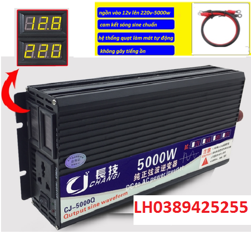 Bộ đổi điện sóng sine chuẩn 5000w