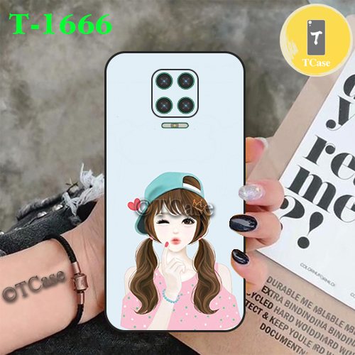 [HCM]Ốp lưng Vsmart Aris/ Aris Pro dẻo đen in hình Cô gái