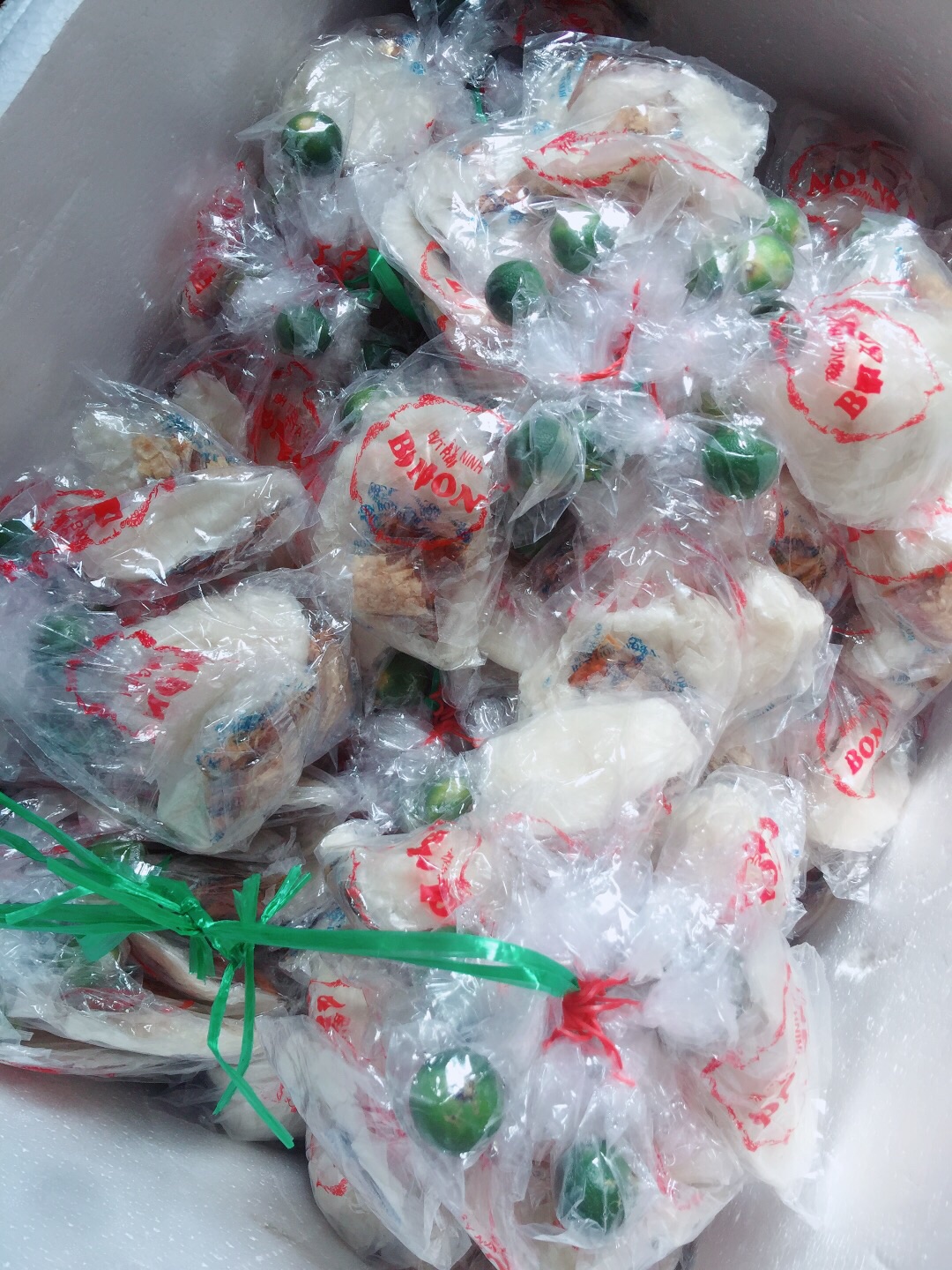 Bánh tráng vò phơi sương