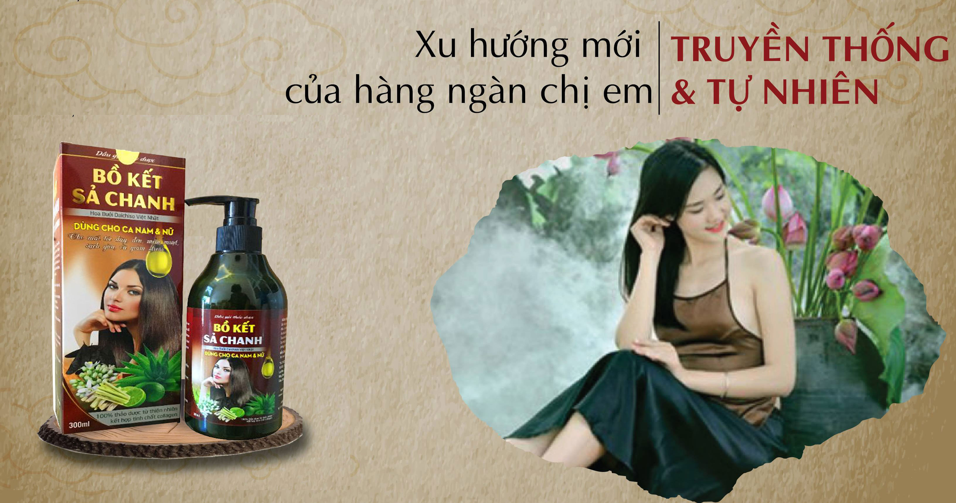 [HCM]DẦU GỘI BỒ KẾT SẢ CHANH HOA BƯỞI THIÊN NHIÊN MỀM SUÔN MƯỢT TÓC KÍCH THÍCH MỌC TÓC