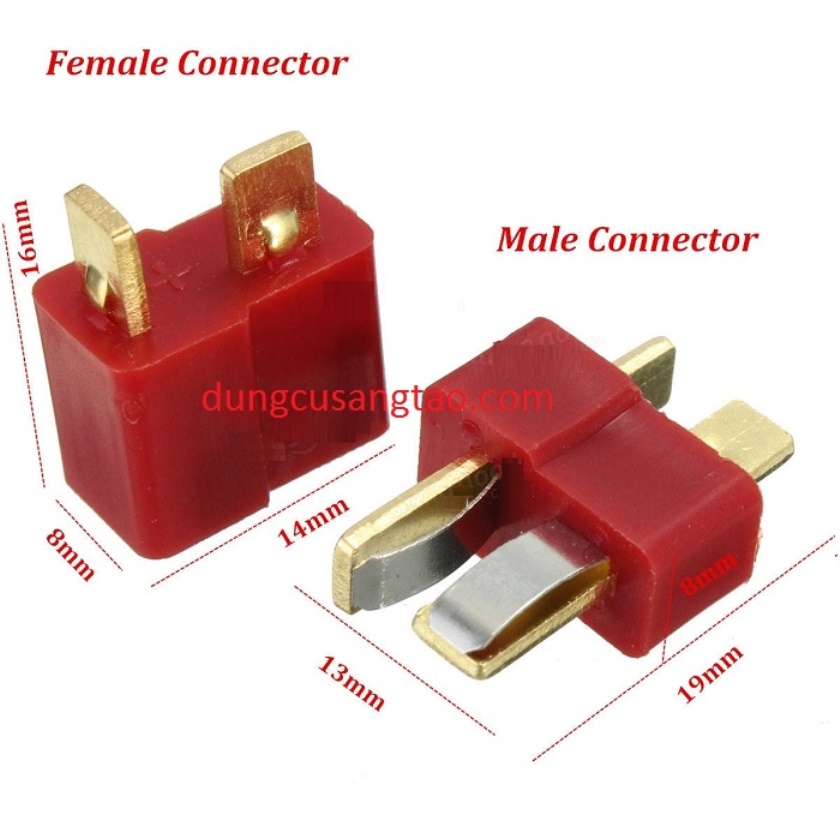 Chấu cắm T plug -1cặp