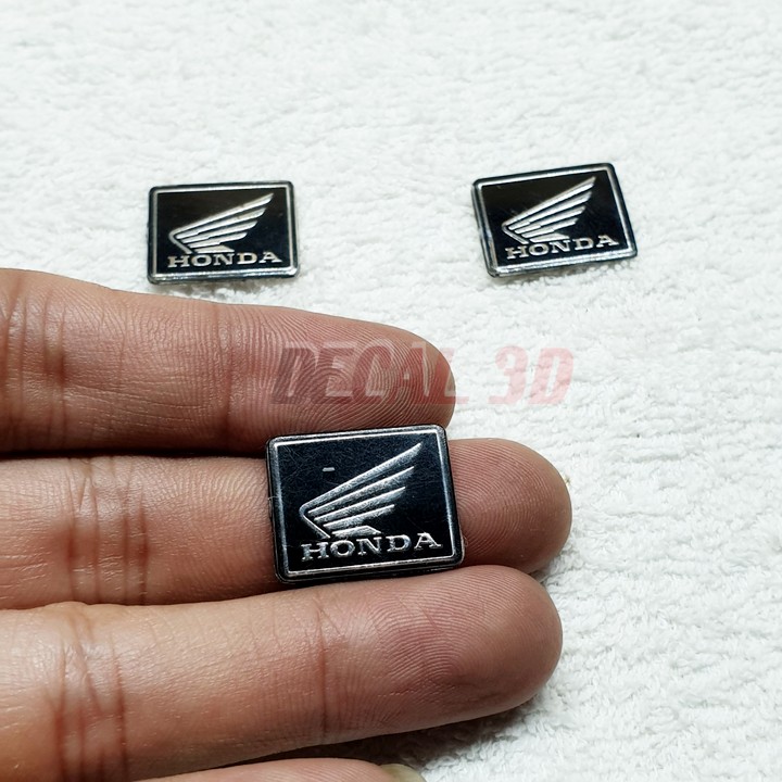 Logo honda vuông dán mặt nạ xe máy
