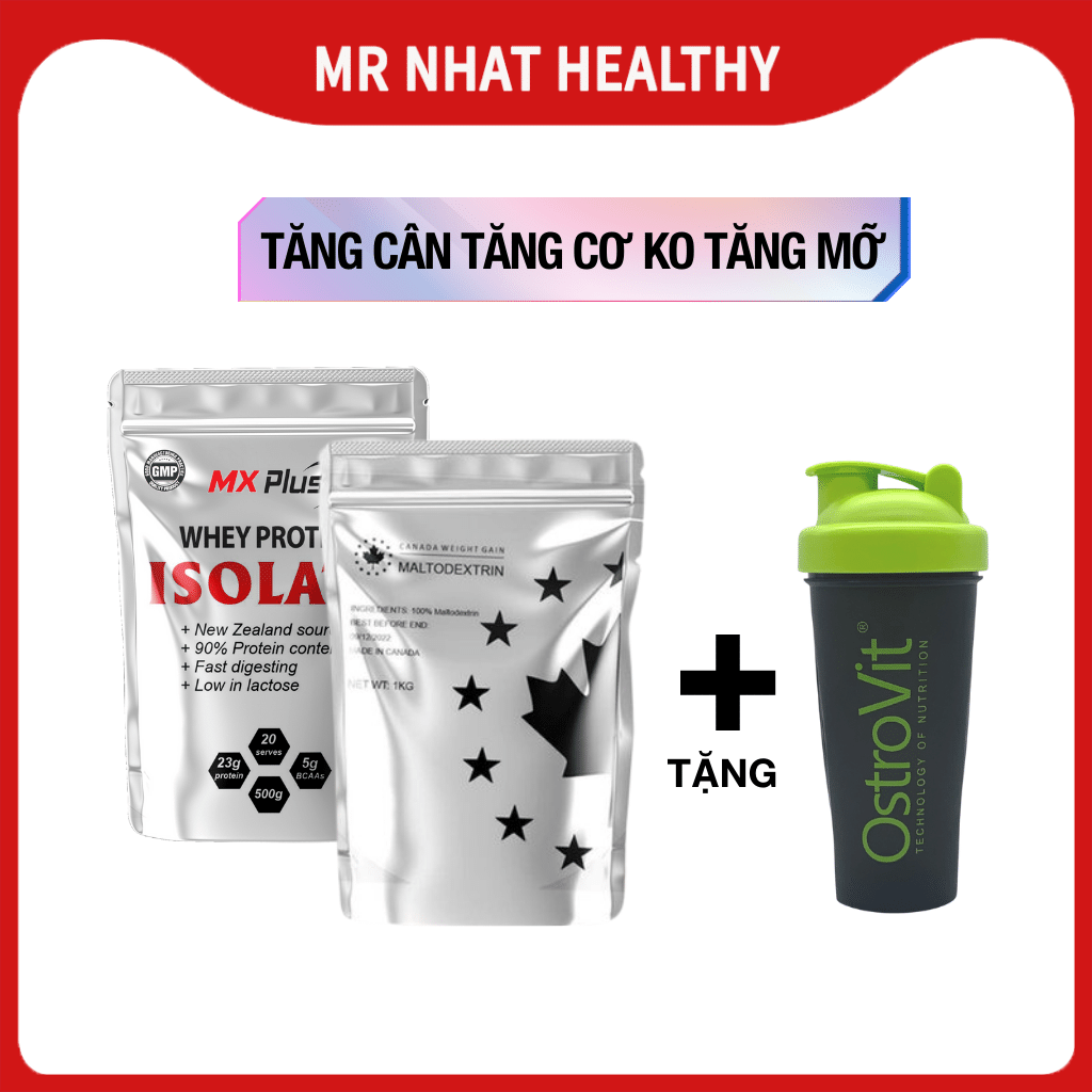 Tăng Cân Tăng Cơ Maltodextrin + Whey Protein Isolate