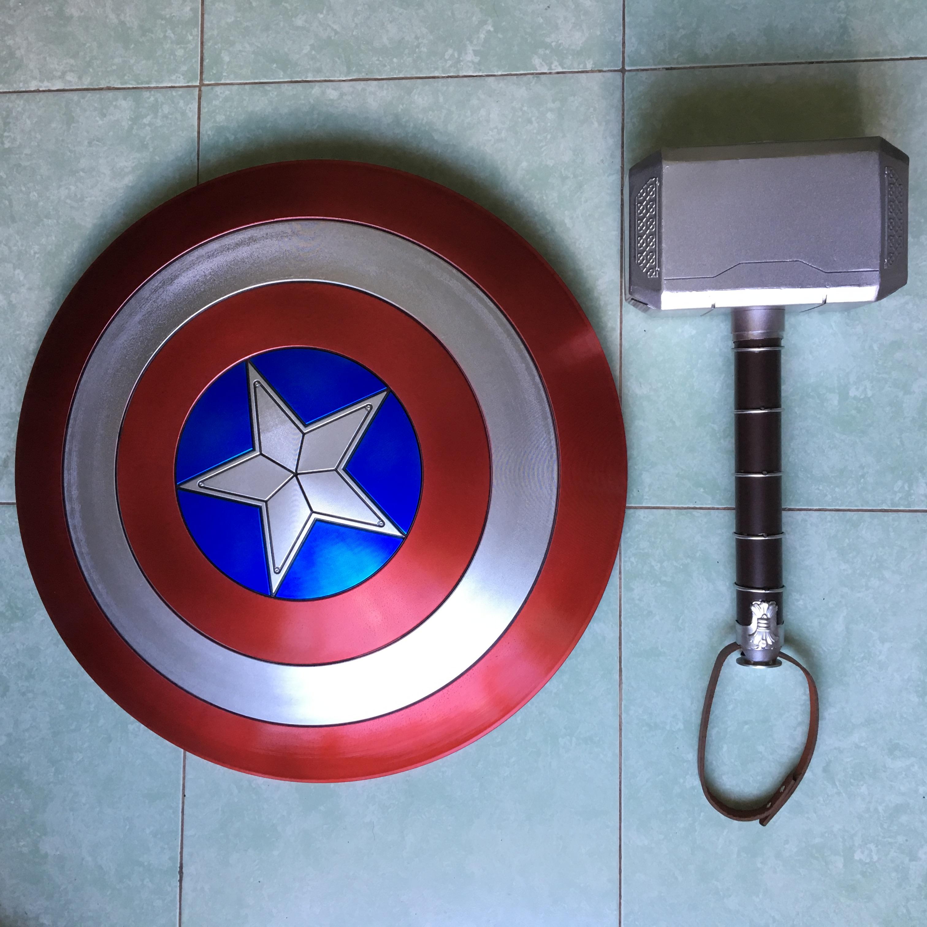 Búa thor mjolnir bằng sắt tỉ lệ 1:1