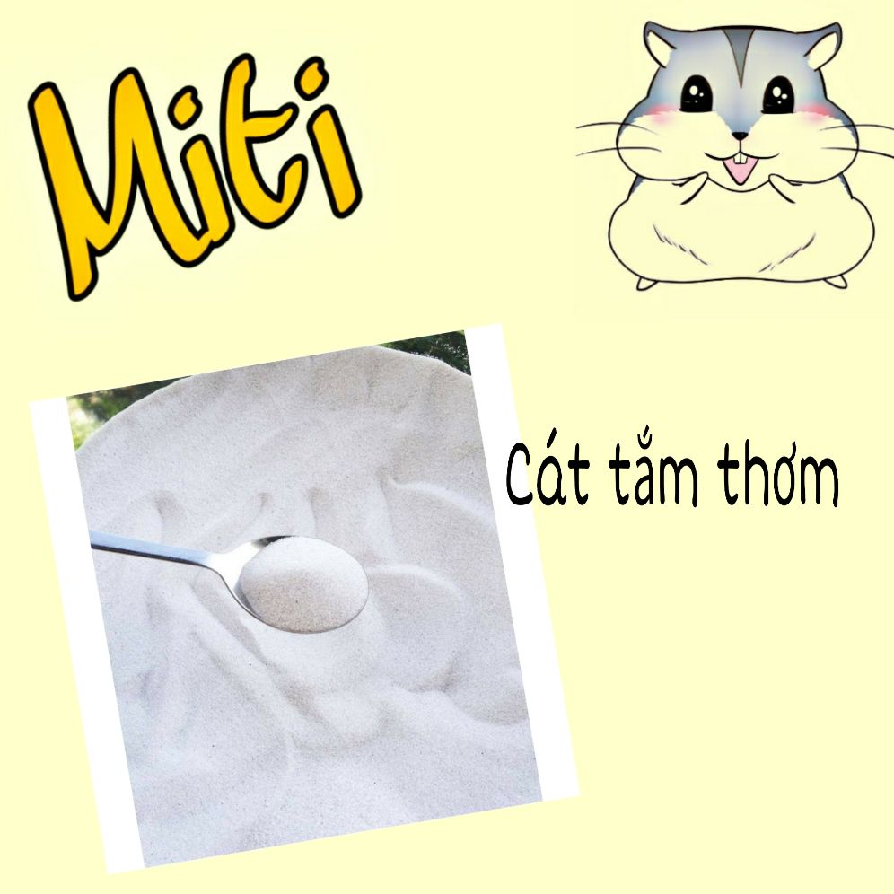 Cát tắm thơm 1kg cho hamster
