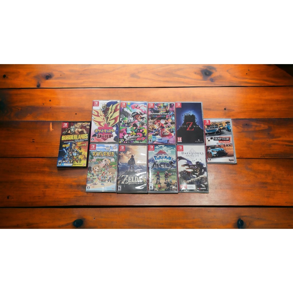 Băng Game Nintendo Switch Các Loại