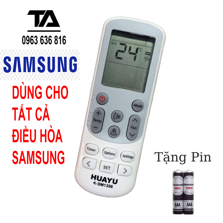 Remote máy lạnh samsung ✔ điều khiển điều hòa samsung