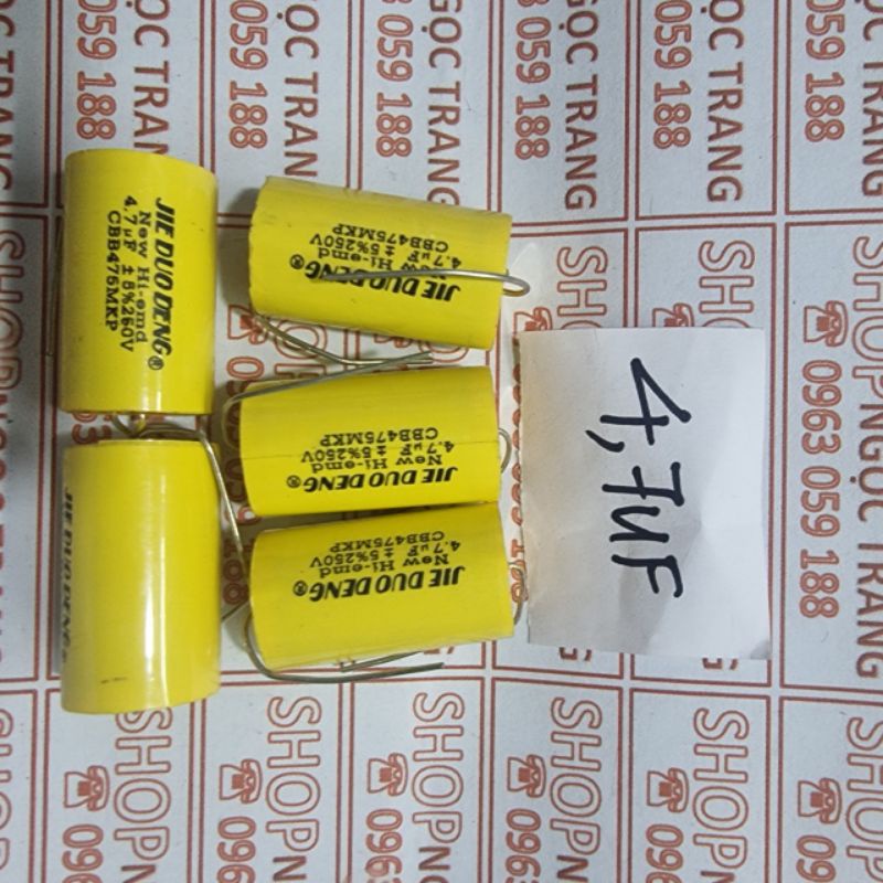 Tụ lọc phân tần 4.7 mf - 250v