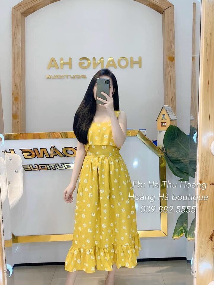 ĐẦM XÒE 2 DÂY THẮT NƠ SAU LƯNG CHẤT VOAN LỤA 2 LỚP DÀY MỊN CỰC ĐẸP CHO NÀNG BÁNH BÈO THÊM PHẦN NỮ TÍNH SGR