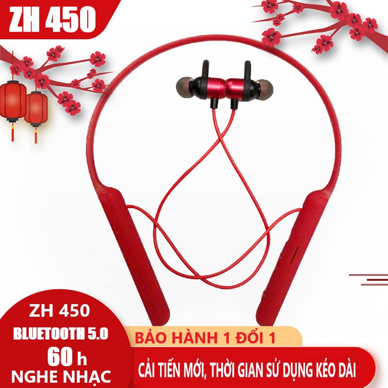 Tai nghe Bluetooth 5.0 ZH 450. pin khủng 600mAh, nghe nhạc 60h.Và phiên bản nâng cấp AK 680, Pin 1000 mAh Nghe nhạc 120h. âm thanh dạng vòm 9D, nghe nhạc đỉnh cao