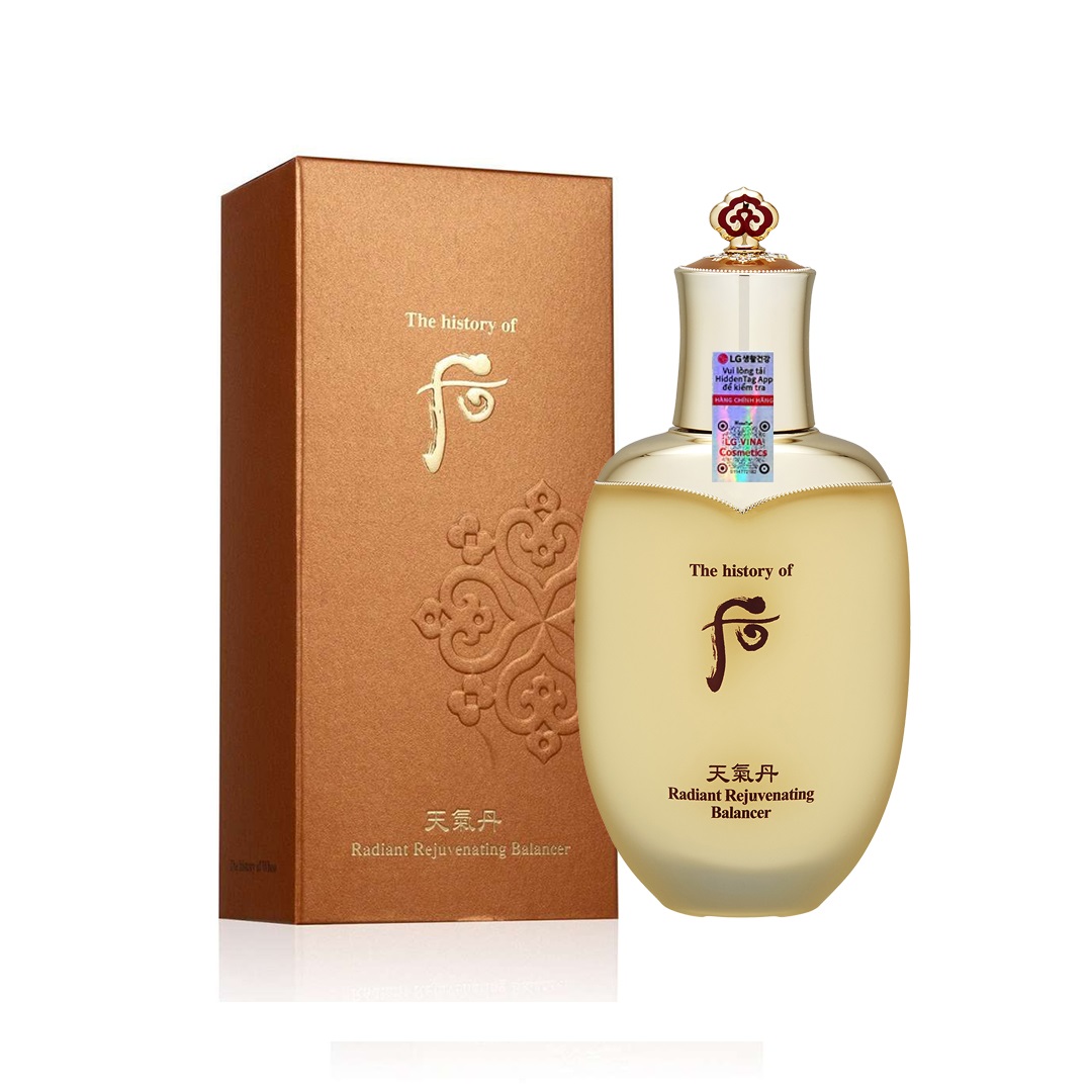Nước Hoa Hồng Tái Sinh Da Whoo Radiant Rejuvenating Balancer 150ml