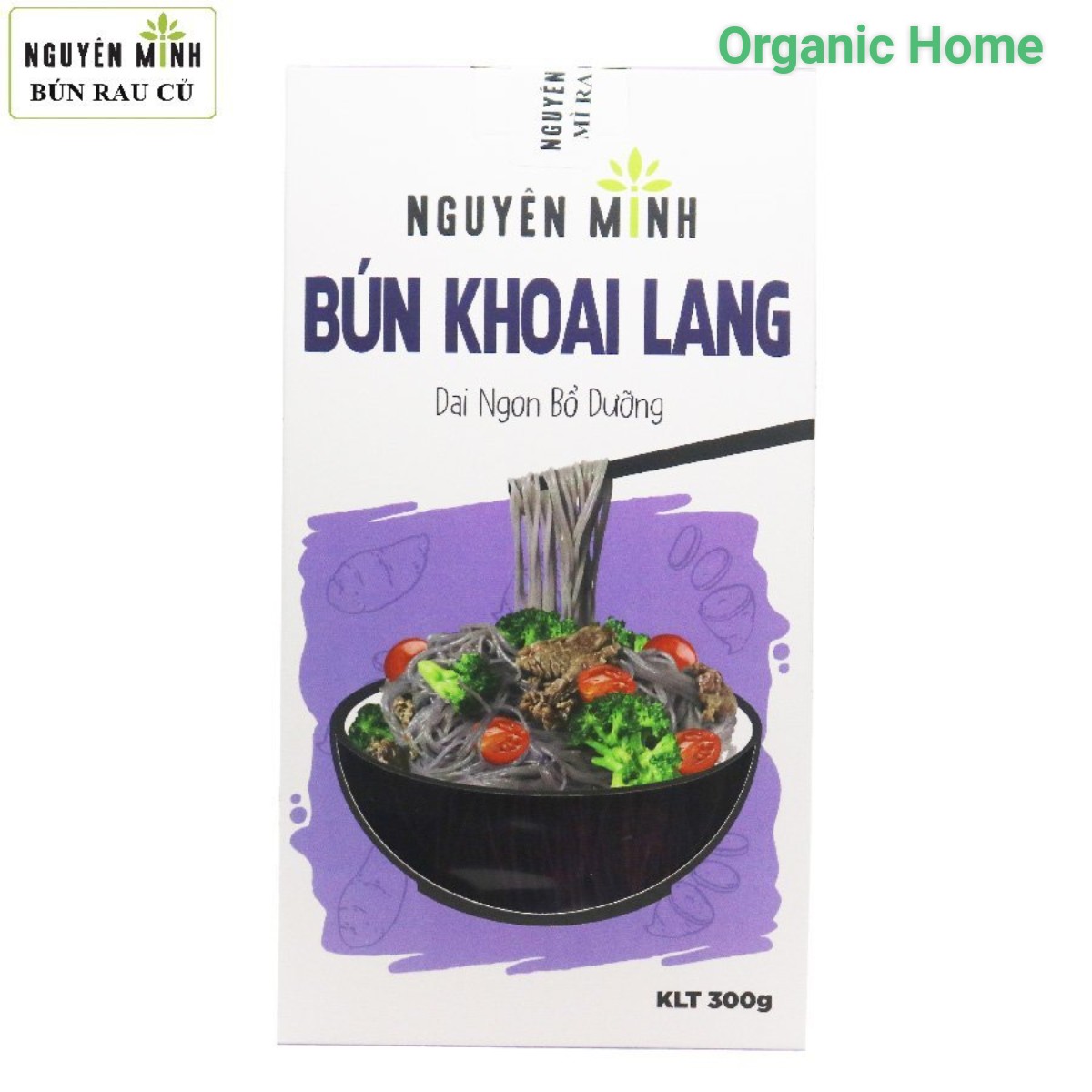 Bún khoai lang - bún rau củ nguyên minh - bún rau củ hữu cơ dành cho trẻ lười ăn rau