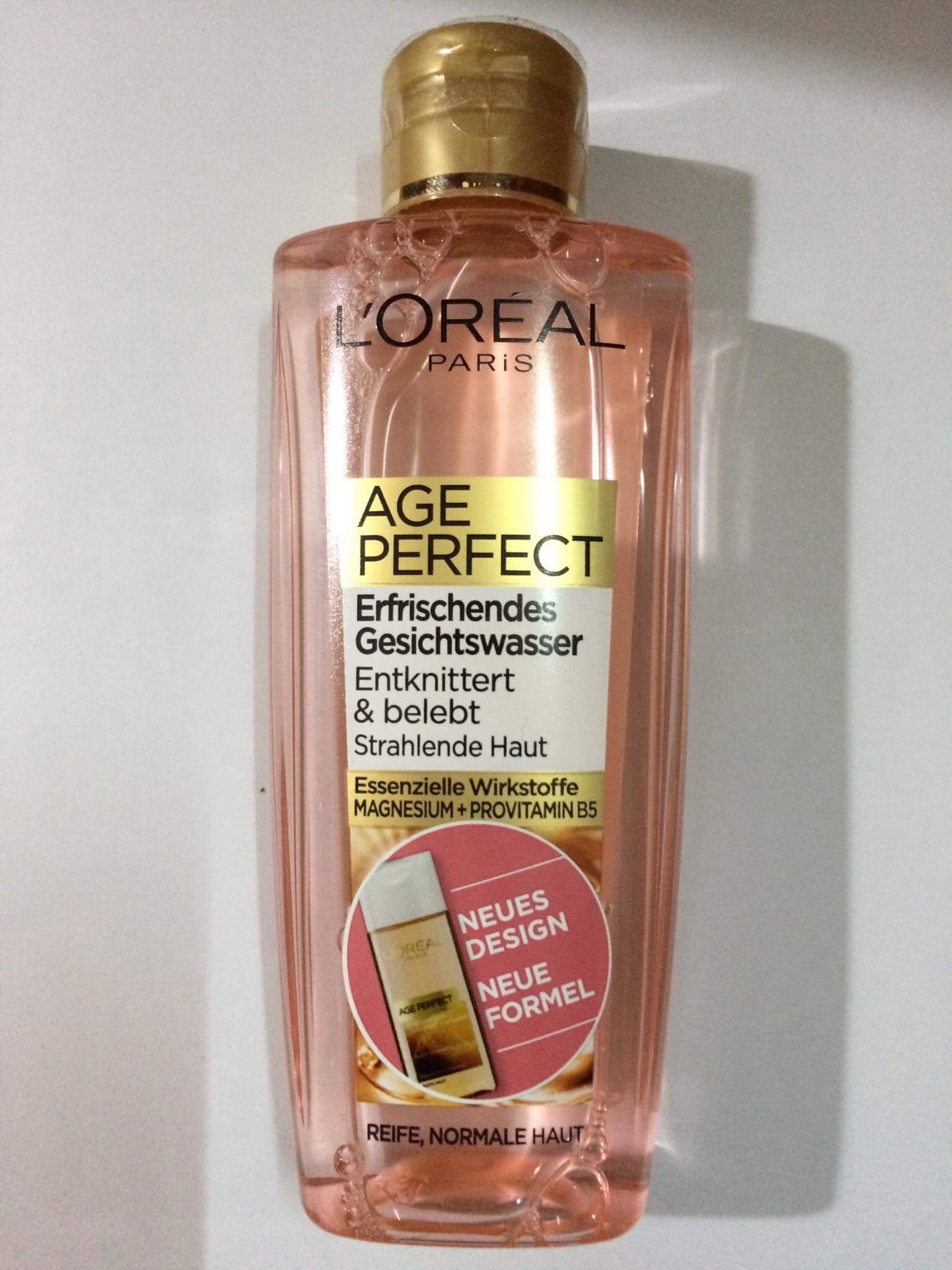 NƯỚC HOA HỒNG LOREAL AGE PERFECT CĂNG MỊN DA GIẢM MỜ NẾP NHĂN MẪU CHAI MỚI 200ml