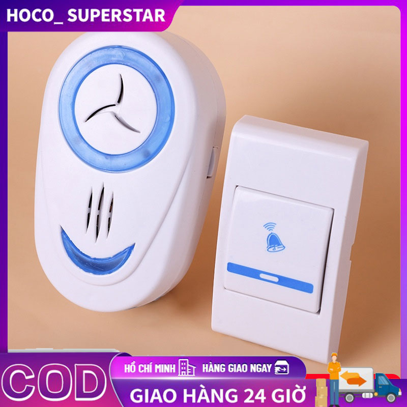 Chuông cửa chống trộm, chuông báo khách, chuông cửa không dây, chuông báo động