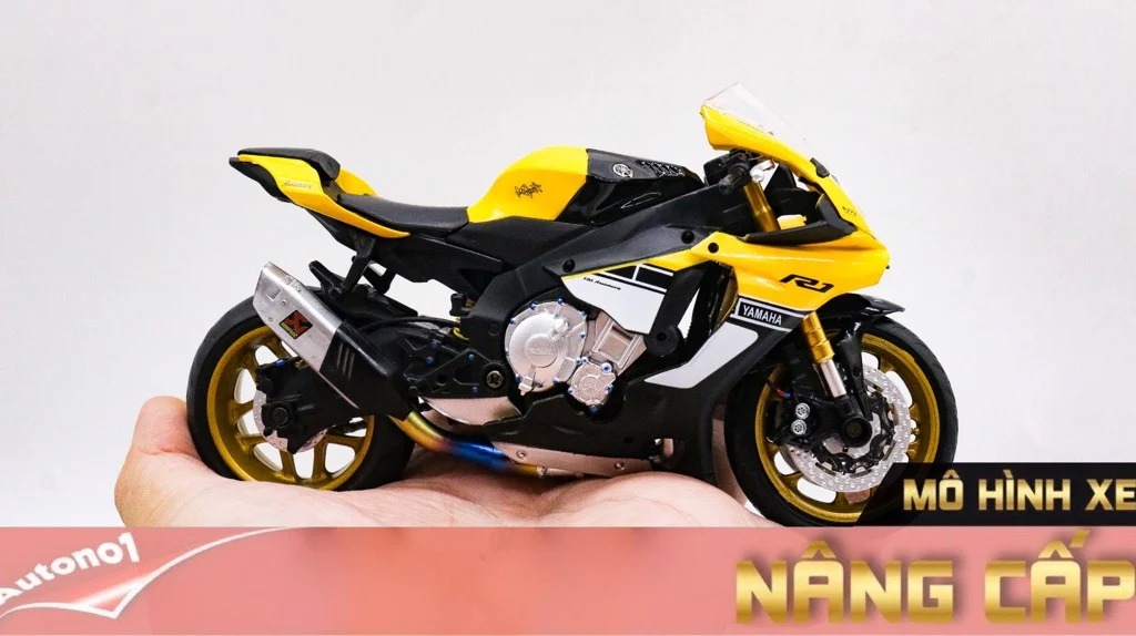 Mô hình xe mô tô Yamaha YZFR1 2021 112 Maisto 8122  Cửa Hàng Mô Hình  Autono1vn