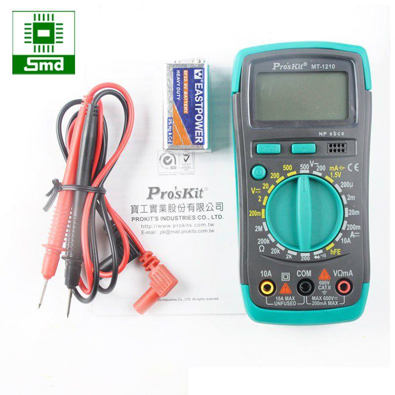 Đồng hồ vạn năng điện tử pro'skit mt-1210-c