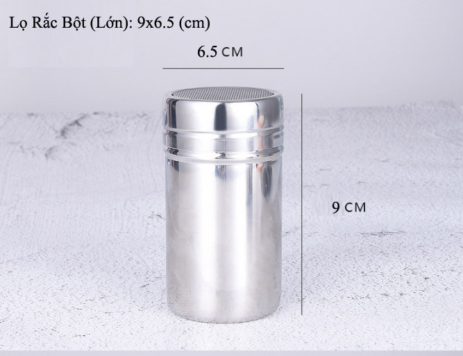 Lọ Rắc Bột Inox 7giftshop