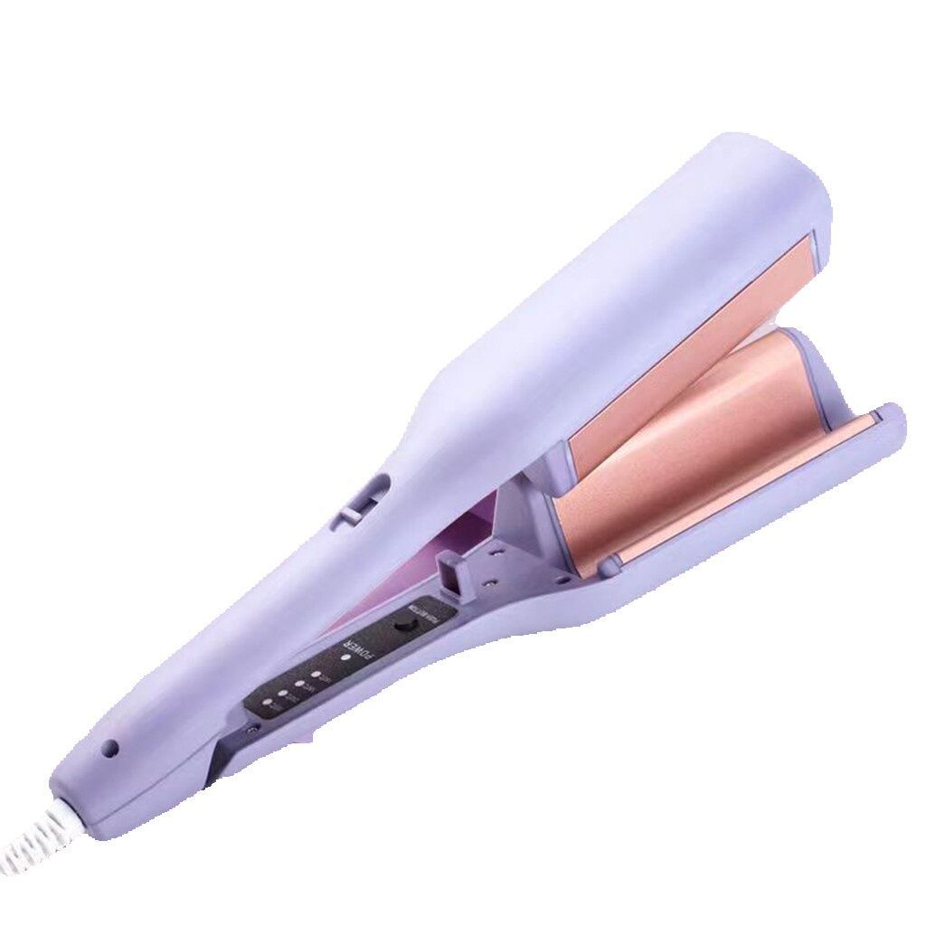 Máy Uốn Tóc Xoăn Sóng Nước Hippie 32mm Chất Liệu Gốm Sứ Ceramic Cao Cấp, Máy Làm Xoăn Sóng Nước 4 Mức Nhiệt, Máy Bấm Tóc Gợn Sóng, Máy Làm Xoăn Sóng