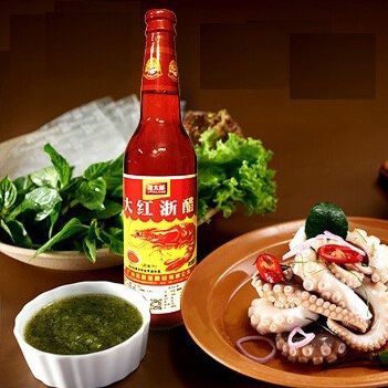 Dấm hồng/ dấm tôm hương liệu thơm ngon cho món ăn chai 620ml