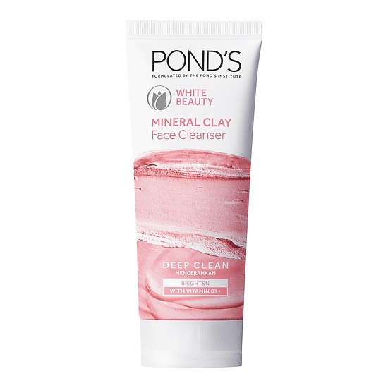 Combo 3 típ sữa rửa mặt ponds đất sét khoáng sạch sâu sáng mịn 40gr