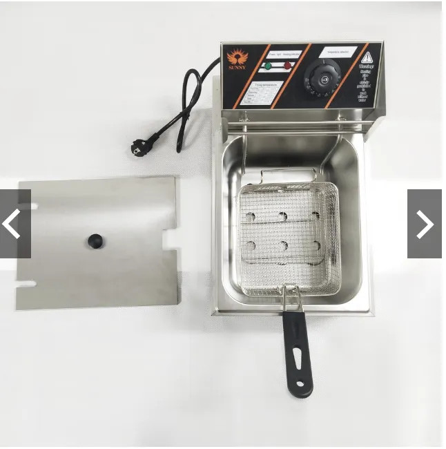 Bếp chiên nhúng 6lít hiệu sunny sn01 , bếp chiên 220v_2500w chiên gà rán, khoai tây... pvn3856