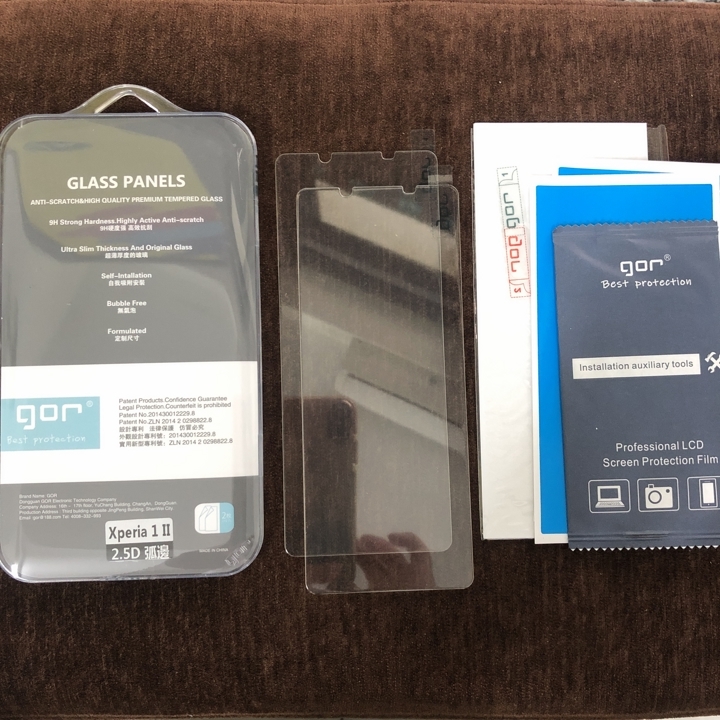 2 Cường lực Xperia 1 Mark 2 loại tốt Gor