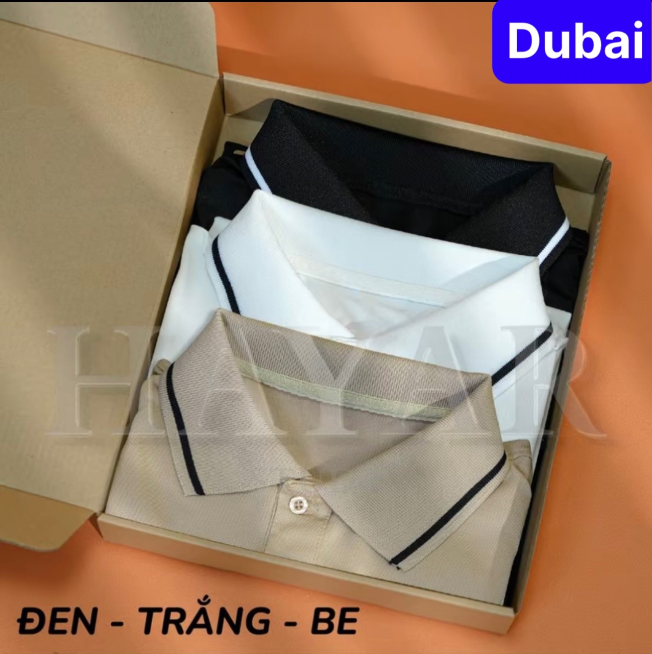 SÉT Combo 3 áo thun polo nam vải thun cá sấu có cổ '' BEST - SELLER " hot trend 2024 - DUBAI FASHION