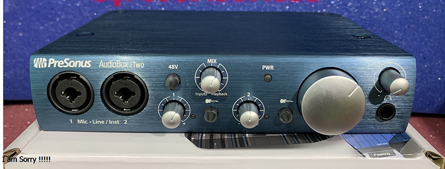 Sound card PreSonus AudioBox iTwo