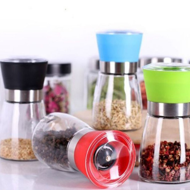 Xay tiêu cầm tay - Lọ xay tiêu 2in1