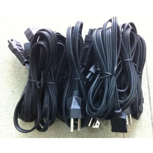 Dây cáp nguồn adapter laptop Tròn 3 Chấu Xịn Cho Cục Sạc Laptop