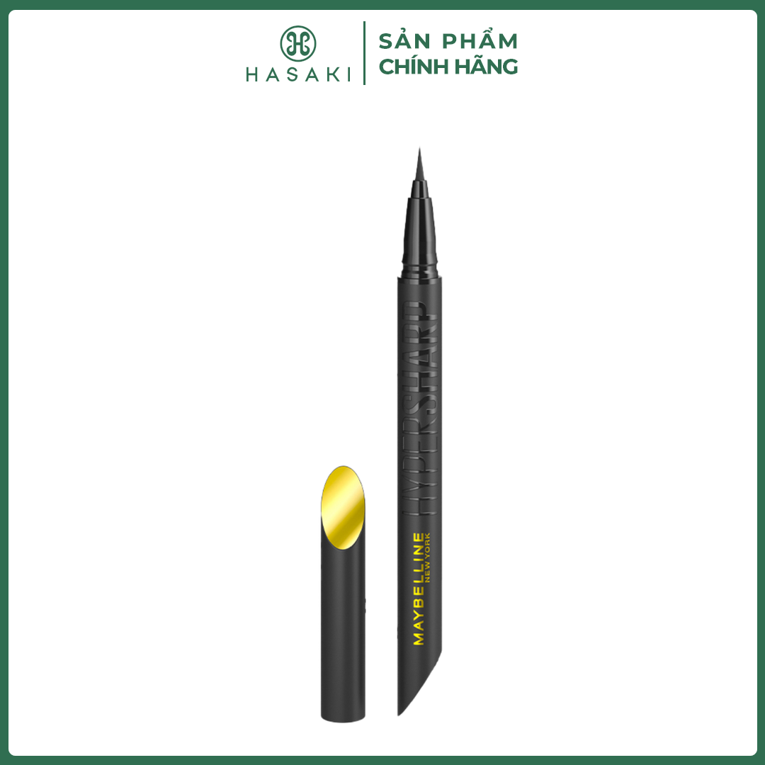  Bút Kẻ Mắt Nước Maybelline Sắc Mảnh BK1 Đen Sắc Sảo 0.4g Hyper Sharp Liner Extreme #BK-1 Ultra Black Hasaki Sản phẩm chính hãng 