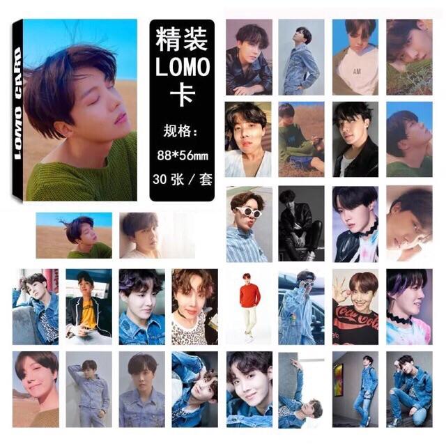 Hộp ảnh Lomo card Bangtan Boys 5x8 Love Yourself: Tear JHOPE album ảnh idol thần tượng Hàn Quốc