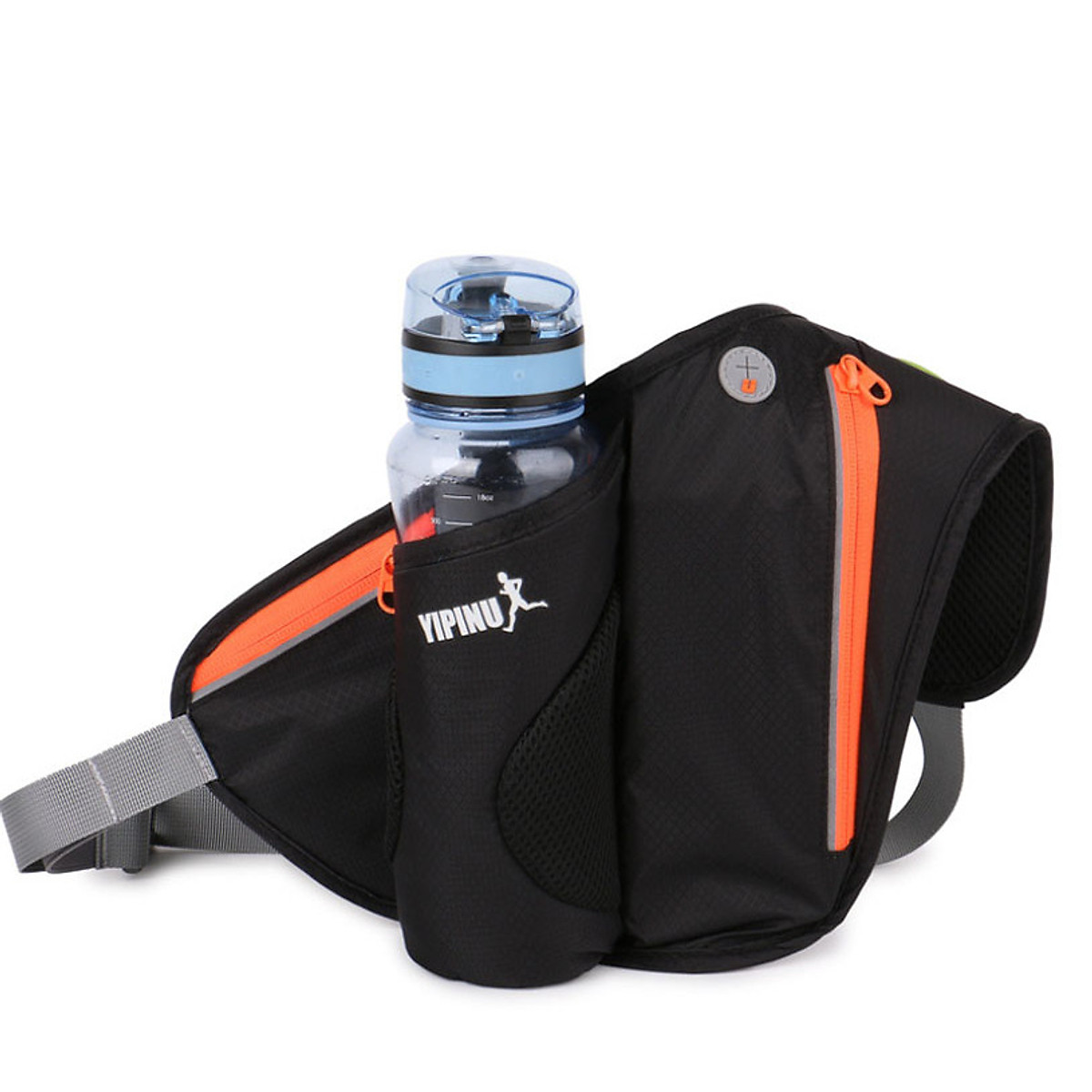 [ Có Video] Túi đai Đeo Bụng Hông Chạy Bộ Phản Quang YIPINU Có Ngăn Đựng Bình Nước YP1
