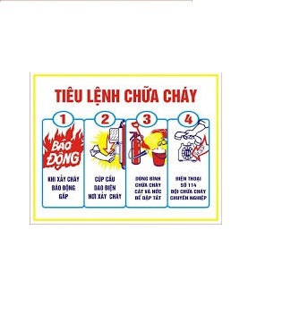 Bộ Nội quy tiêu lệnh PCCC  bộ tiêu lệnh tiêu lệnh chữa cháy