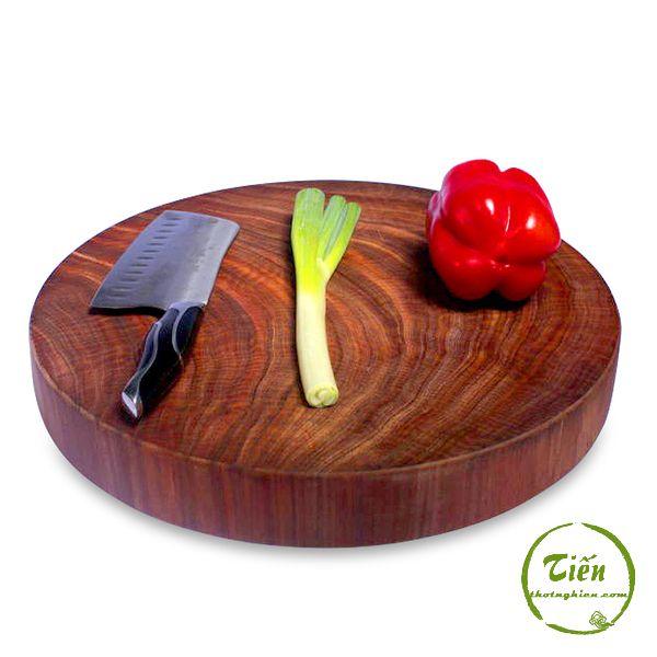 Thớt gỗ nghiến 100% 35cm dày 4cm