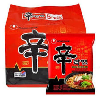 [MUA 1 TẶNG 1 - DATE THÁNG 4] Mì Shin Ramyun Hàn Quốc 120g | Ktown Market