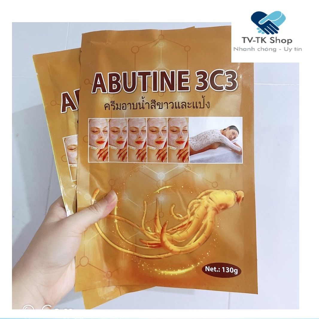 Tắm trắng 3c3 nhân sâm dưỡng da trắng hồng cao cấp - mẫu mới