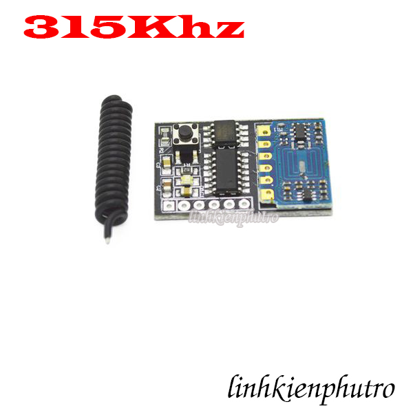 Mạch thu rf học lệnh kb3 315khz