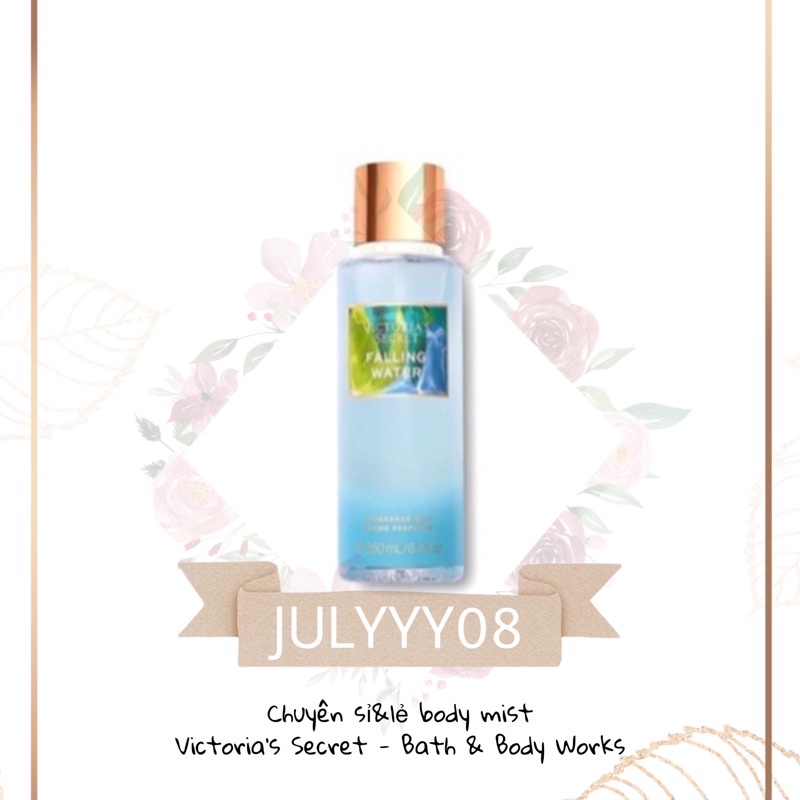Xịt thơm toàn thân falling water body mist +jɥƚÿ08+
