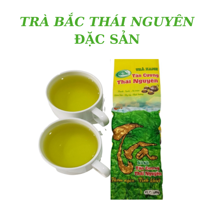 Trà Bắc Móc Câu Tân Cương Thái Nguyên 100gr Trà Đăc Sản Thơm Ngon An Toàn