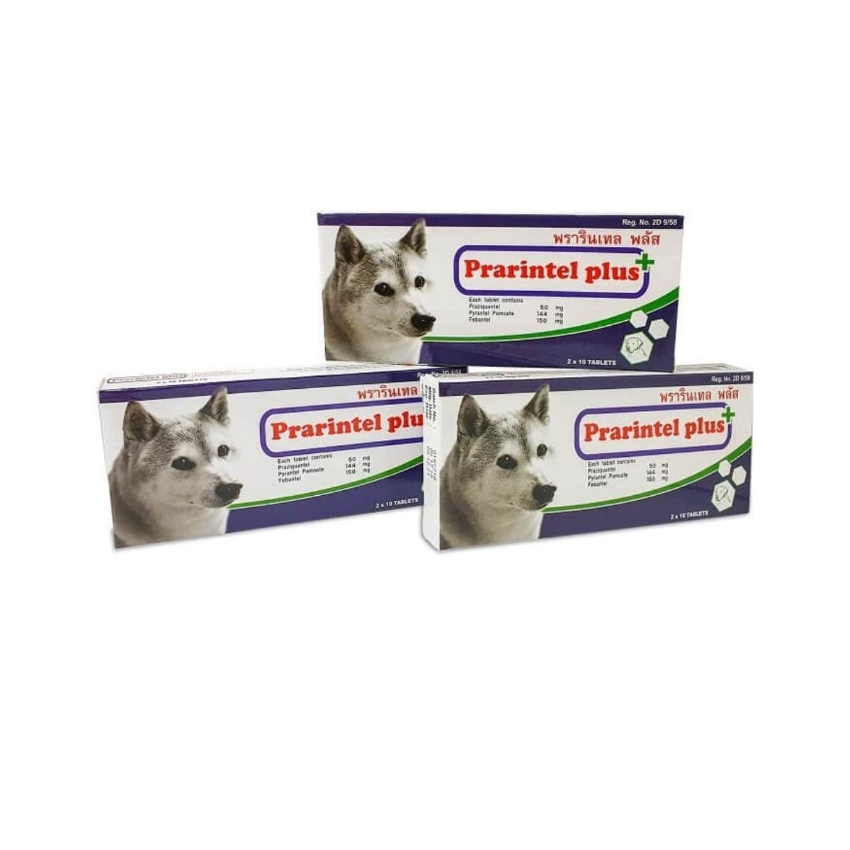 Viên xổ giun cho chó Prarintel Plus BIC Chemical