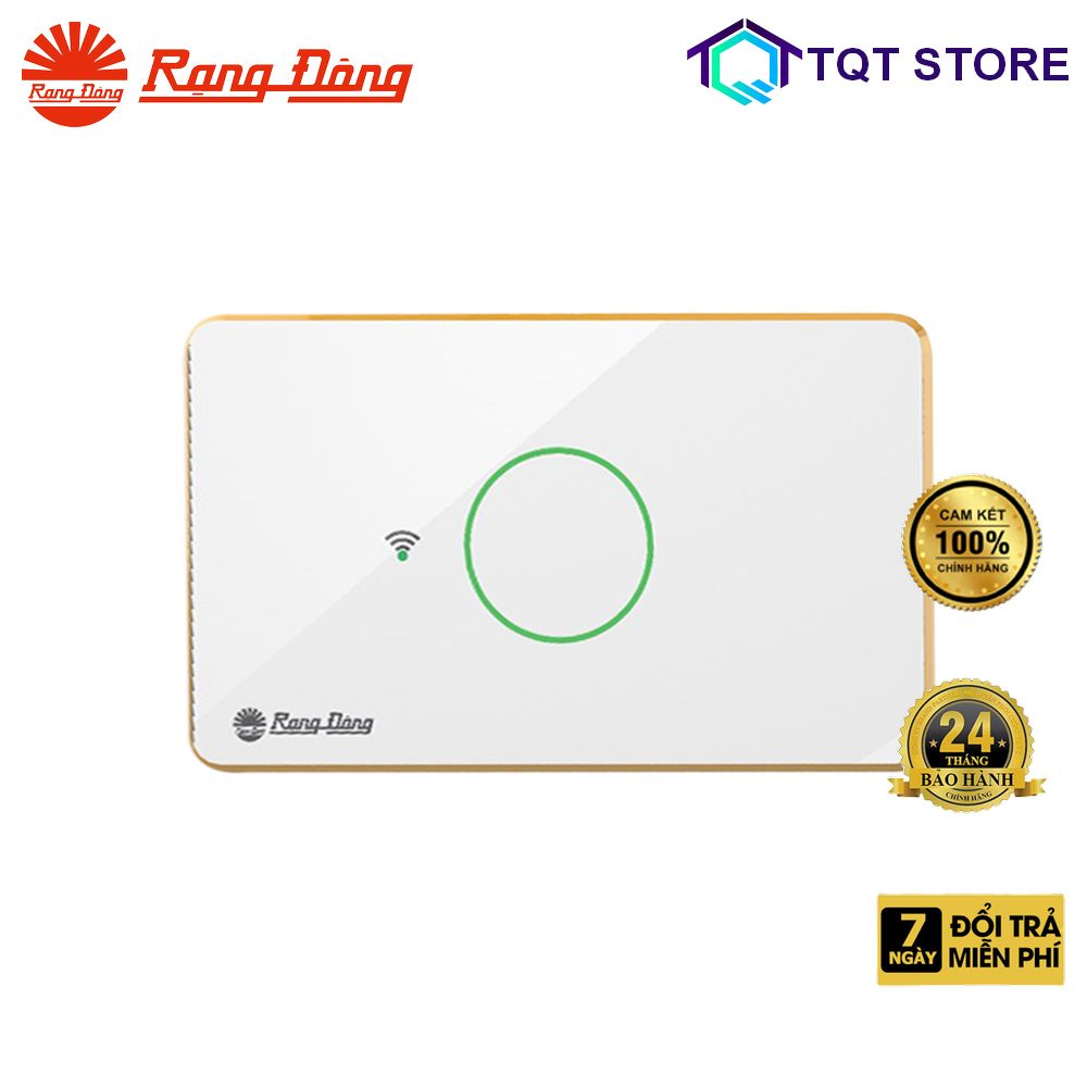 Công tắc cảm ứng wifi bình nóng lạnh 1 nút bấm model: rd-ct.01.wf.nl