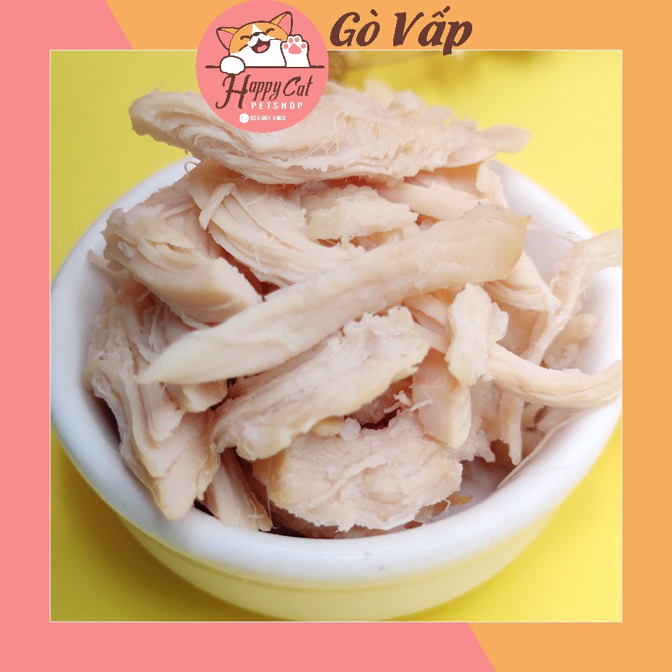 Ức gà hấp cho chó mèo Masti gói 40g