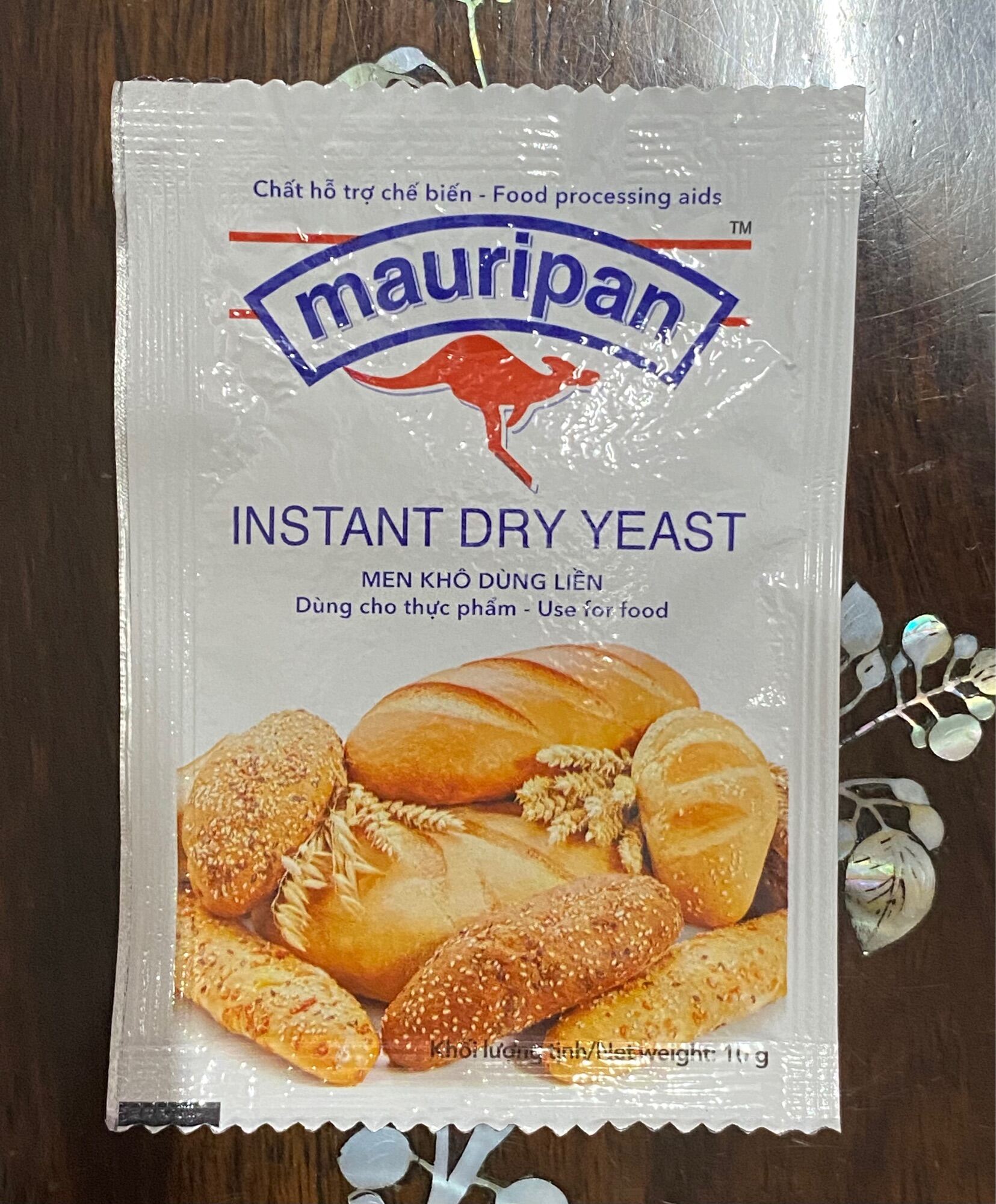 Men Khô Làm Bánh Mauripan
