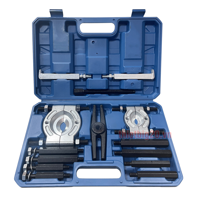 Bộ cảo bạc đạn đĩa đôi - Bộ vam đĩa chặn, tháo vòng bi, bạc đạn GDC09 - 14 chi tiết