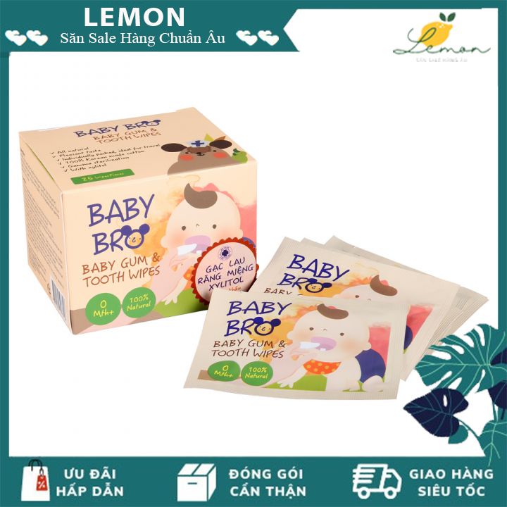 Gạc rơ lưỡi baby bro- chính hãng hàn quốc