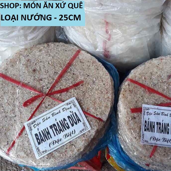 Bánh tráng nước dừa bình định 10 cái/ràng - hàng chính gốc