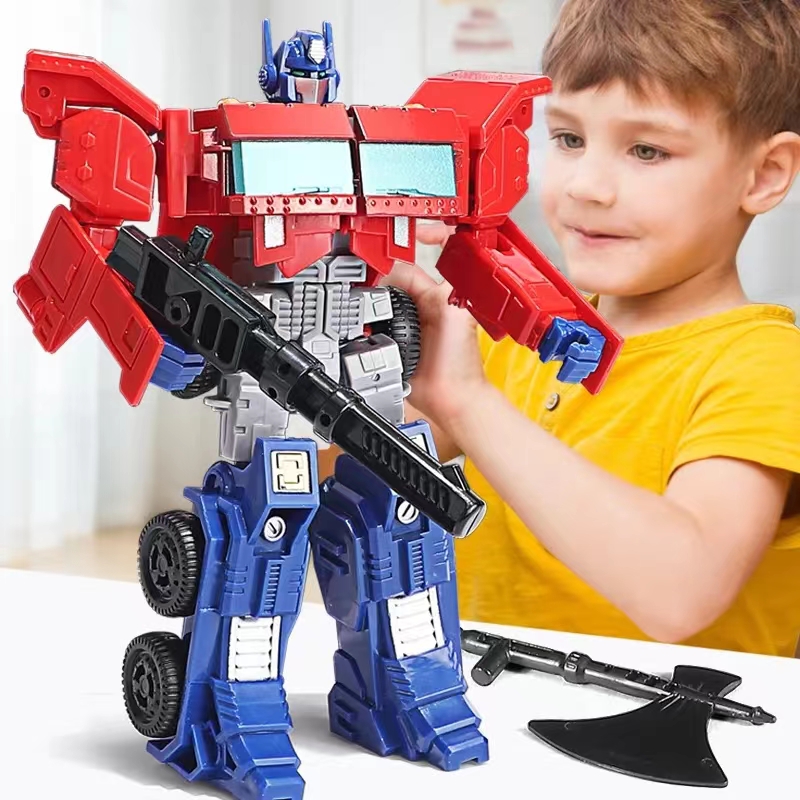 Đồ Chơi Mô Hình Biến Hình Transformers 5, Optimus Prime & Bumblebee, Robot & Xe Ô Tô, Đồ Chơi Hành Động Cho Bé Trai, Quà Tặng Sinh Nhật